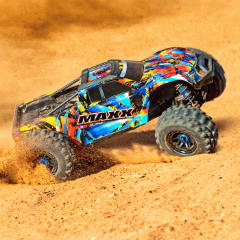 CARRO TRAXXAS 1/10 MAXX MONSTER TRUCK TQI 4S WIDEMAXX RNR 89086-4