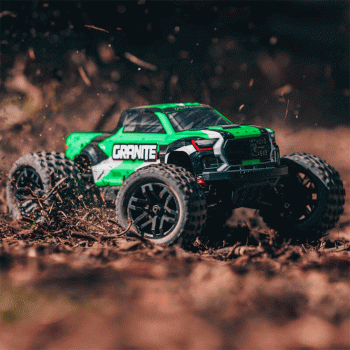 CARRO ARRMA 1/18 GRANITE GROM MEGA 380 4WD RTR GREEN ARA2102T3