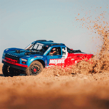 CARRO ARRMA 1/8 MOJAVE 4S 4WD BLX BLUE/RED ARA4404T2