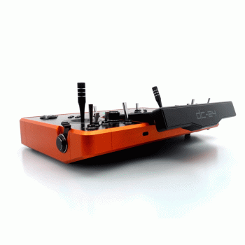 RADIO JETI DUPLEX DC-24 II CARBON ANODIZED ORANGE