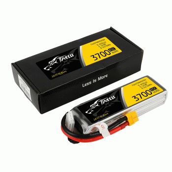 GENS ACE TATTU 14.8V 3700MAH 45C 4S G-TECH LIPO XT60 PLUG