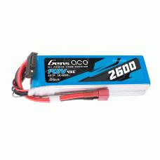 GENS ACE 14.8V 2600MAH 45C 4S G-TECH LIPO DEANS PLUG