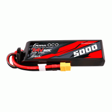 GENS ACE 7.4V 5000MAH 60C 2S SHORT-SIZE G-TECH LIPO XT60 PLUG