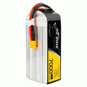 GENS ACE 22.2V 7000MAH 25C 6S LIPO G-TECH XT60 PLUG