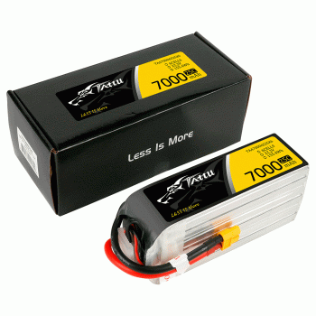 GENS ACE 22.2V 7000MAH 25C 6S LIPO G-TECH XT60 PLUG