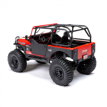 CARRO AXIAL 1/10 SCX10 III JEEP CJ-7 4WD RTR BRUSHED RED AXI03008T1