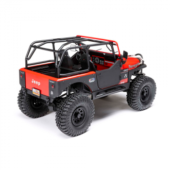 CARRO AXIAL 1/10 SCX10 III JEEP CJ-7 4WD RTR BRUSHED RED AXI03008T1