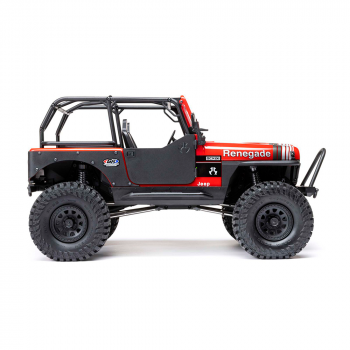 CARRO AXIAL 1/10 SCX10 III JEEP CJ-7 4WD RTR BRUSHED RED AXI03008T1