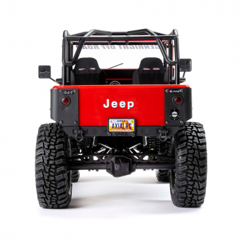 CARRO AXIAL 1/10 SCX10 III JEEP CJ-7 4WD RTR BRUSHED RED AXI03008T1