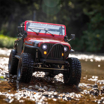 CARRO AXIAL 1/10 SCX10 III JEEP CJ-7 4WD RTR BRUSHED RED AXI03008T1