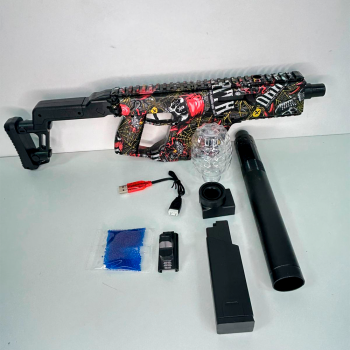 ARMINHA DE GEL VECTOR RIFLE DE ASSALTO VERMELHO LYM009B-2