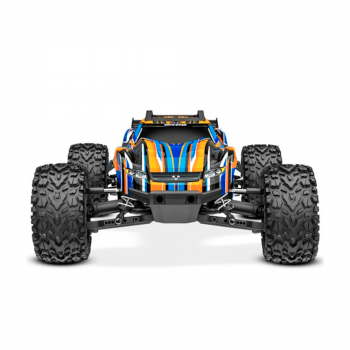 CARRO TRAXXAS 1/10 RUSTLER VXL 4WD BLX TQI TSM ORANGE 67376-4