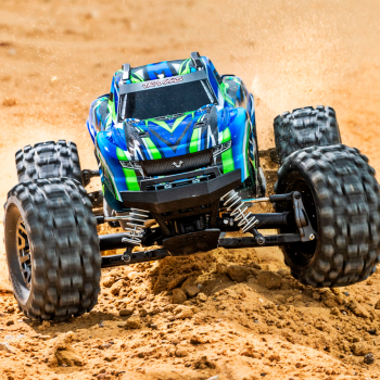 CARRO TRAXXAS 1/10 STAMPEDE VXL 4WD TQI TSM GREEN 90376-4