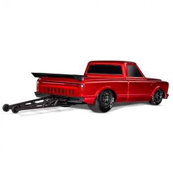 CARRO TRAXXAS 1/10 DRAG SLASH C10 2WD TQI TSM RED 94376-74