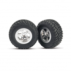 RODA TRAXXAS SCT OFF-ROAD 2FRONT SATIN 12MM 2WD SLASH 5875