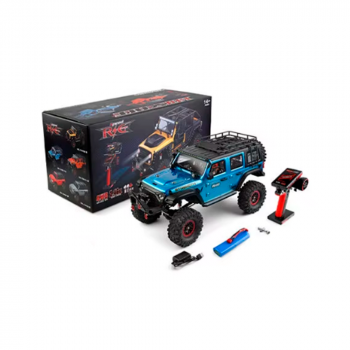 CARRO WLTOYS 1/10 JEEP STRENGTH CLIMBING 11KM 4WD METAL BLUE 104010