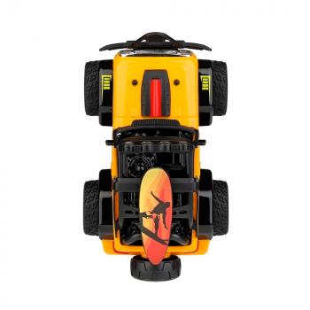 CARRO WLTOYS 1/32 MINI EXTREME CHARGE RUNNING 2WD YELLOW 322221
