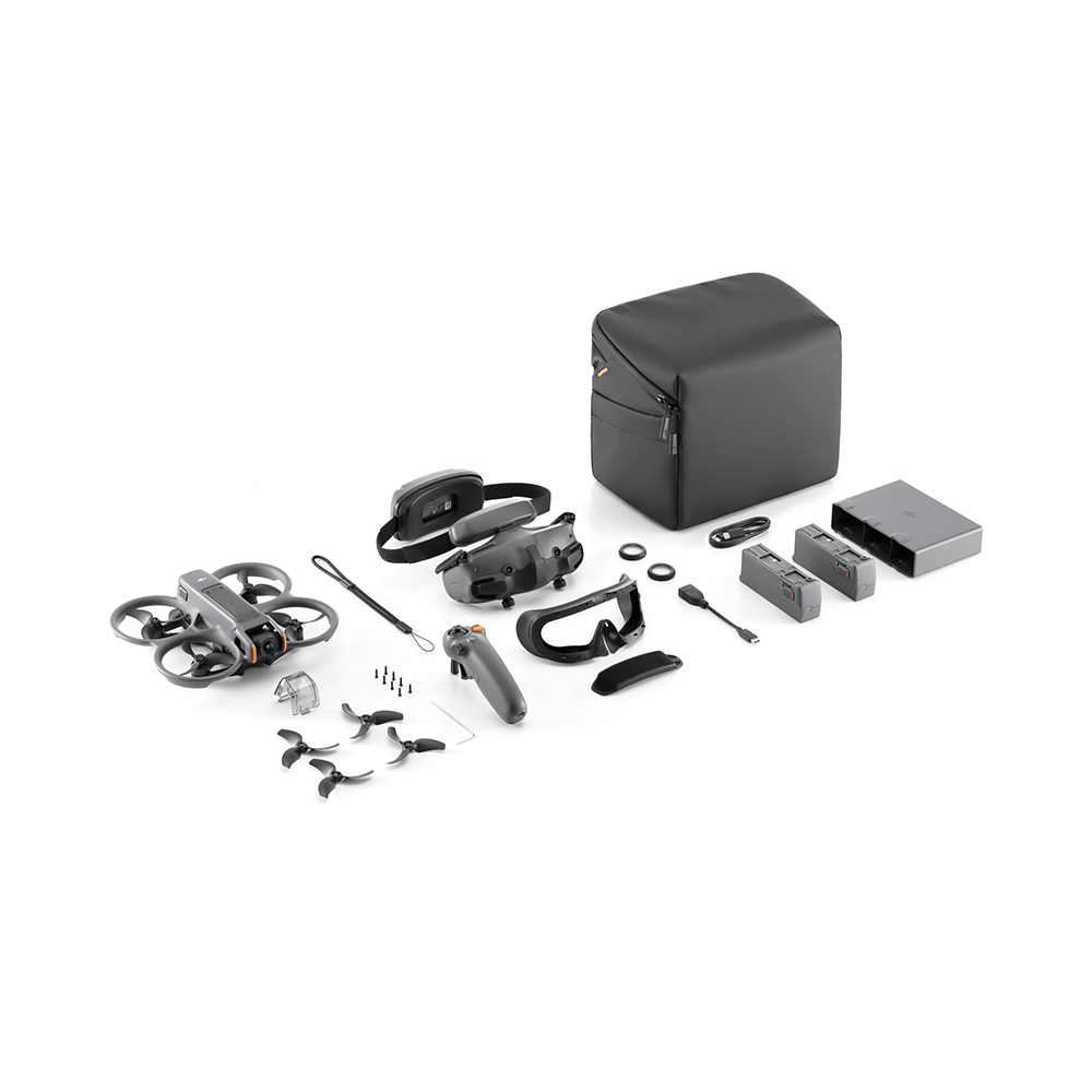 DRONE DJI AVATA 2 FLY MORE COMBO (3 BATTERY) (CAIXA FEIA)